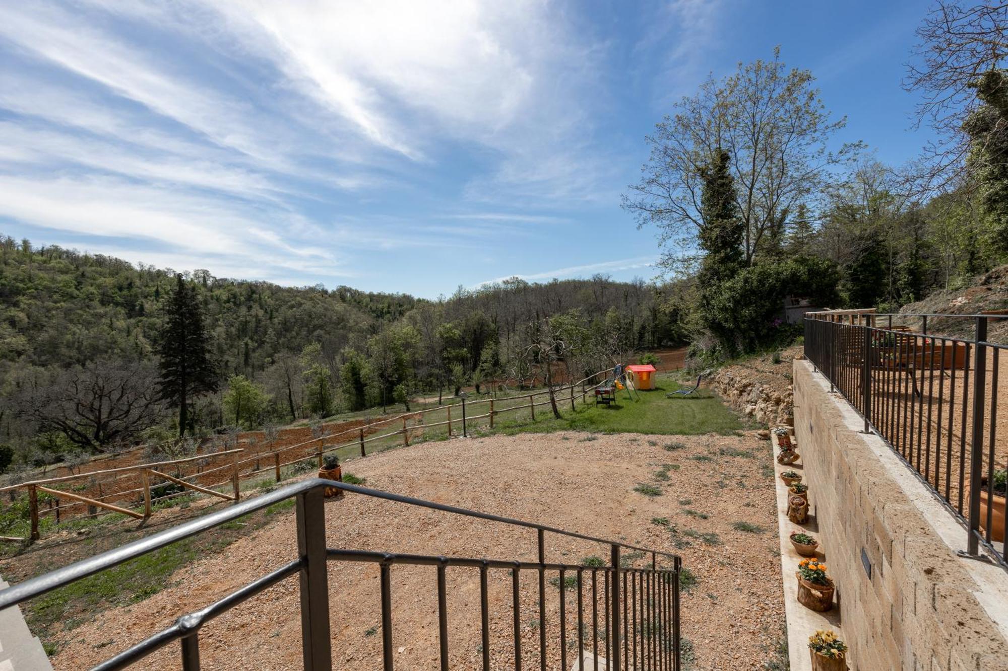 Podere Del Ciacchi Among Tuscany Greenery - Happy Rentals Montieri Экстерьер фото
